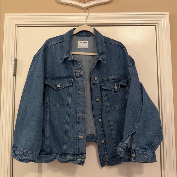 Old Navy Blue Denim Jacket - Picture 1 of 3